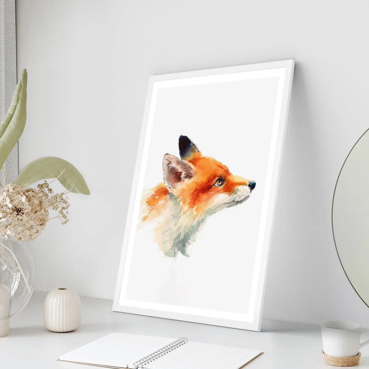 Affiche dans un cadre blanc - Poster - Vous ne pouvez jamais être trop prudent - 61x91 cm