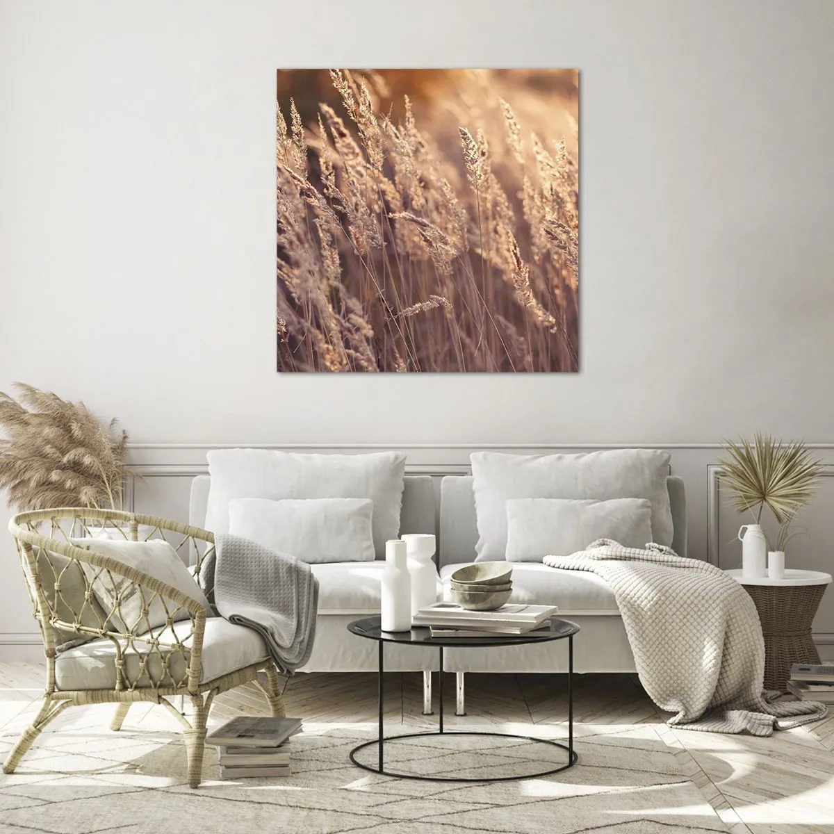 Impression sur verre - Image sur verre - Prêt à accueillir l'automne - 50x50 cm