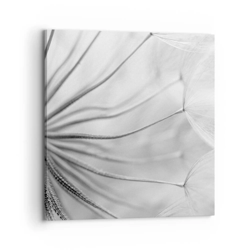 Impression sur toile - Image sur toile - Aigrette avant son envol - 70x70 cm