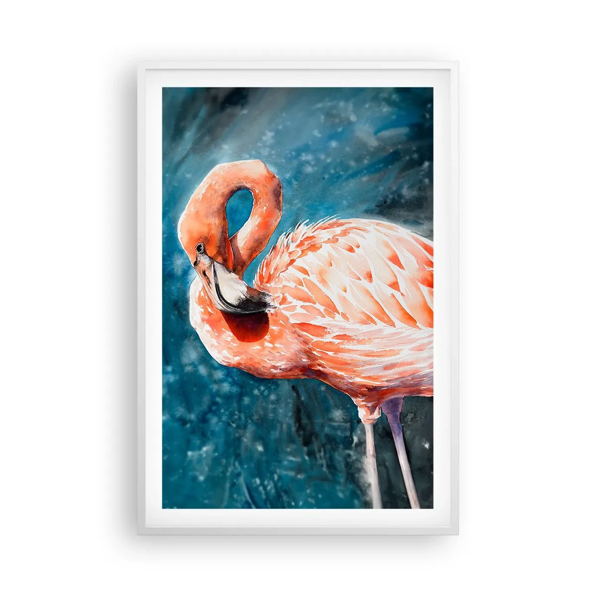 Affiche dans un cadre blanc - Poster - Décoratif par nature - 61x91 cm