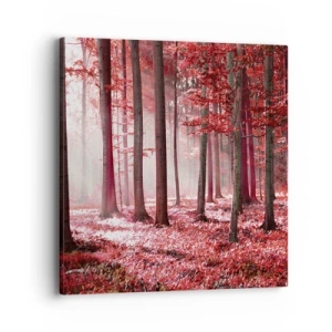 Impression sur toile - Image sur toile - Le rouge est tout aussi beau - 40x40 cm