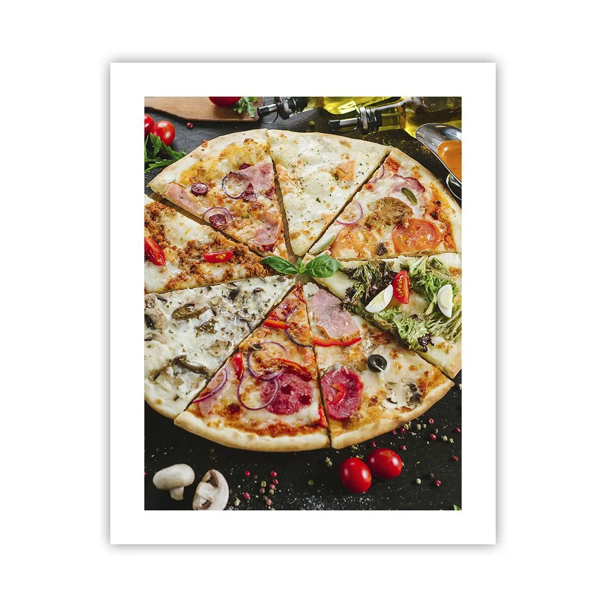 Affiche - Poster - Une gamme de saveurs - 40x50 cm