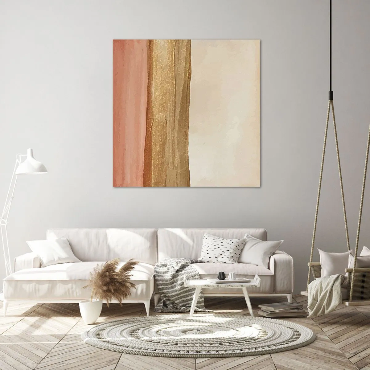 Impression sur toile - Image sur toile - Composition verticale - 40x40 cm