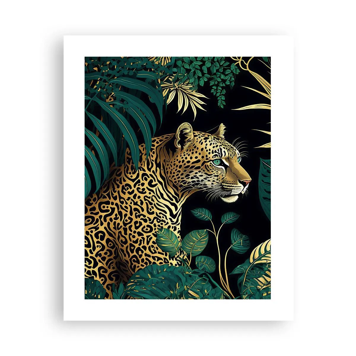 Affiche - Poster - Un hôte dans la jungle - 40x50 cm