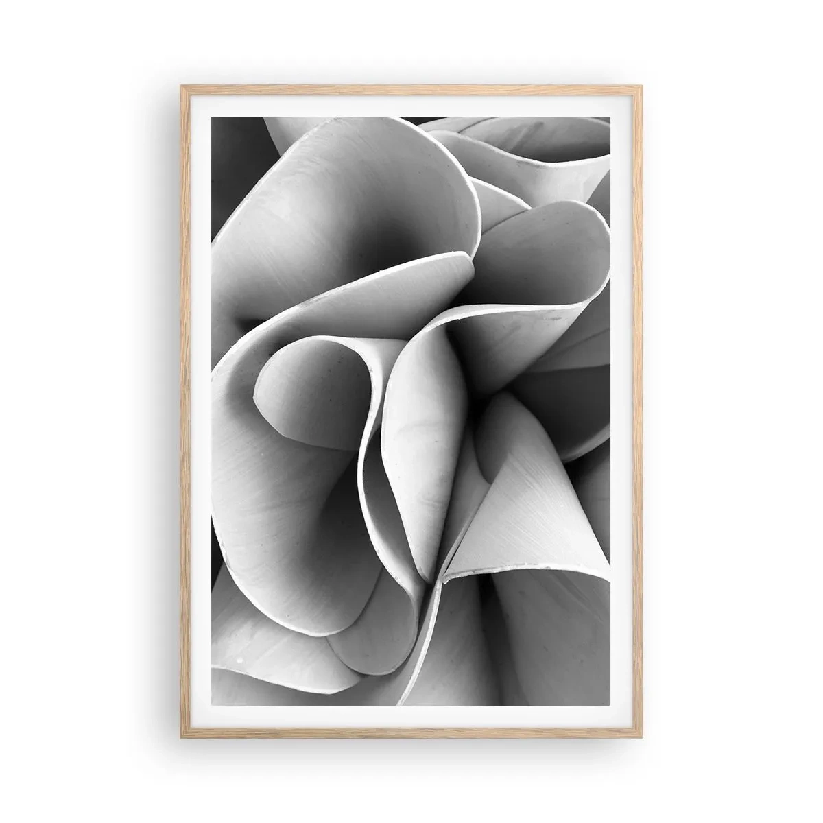 Affiche dans un chêne clair - Poster - Il s'en passe dans l'espace - 70x100 cm