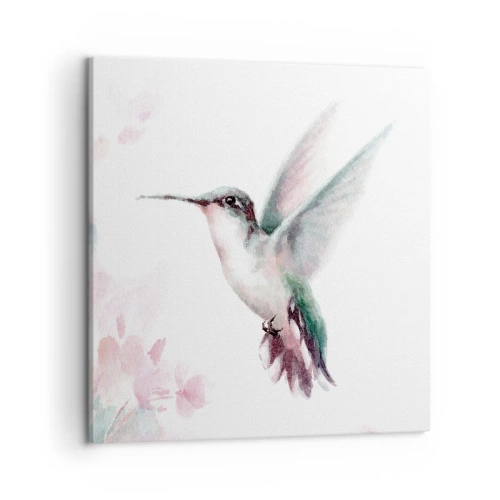 Impression sur toile - Image sur toile - Immortalisé dans un battement - 50x50 cm