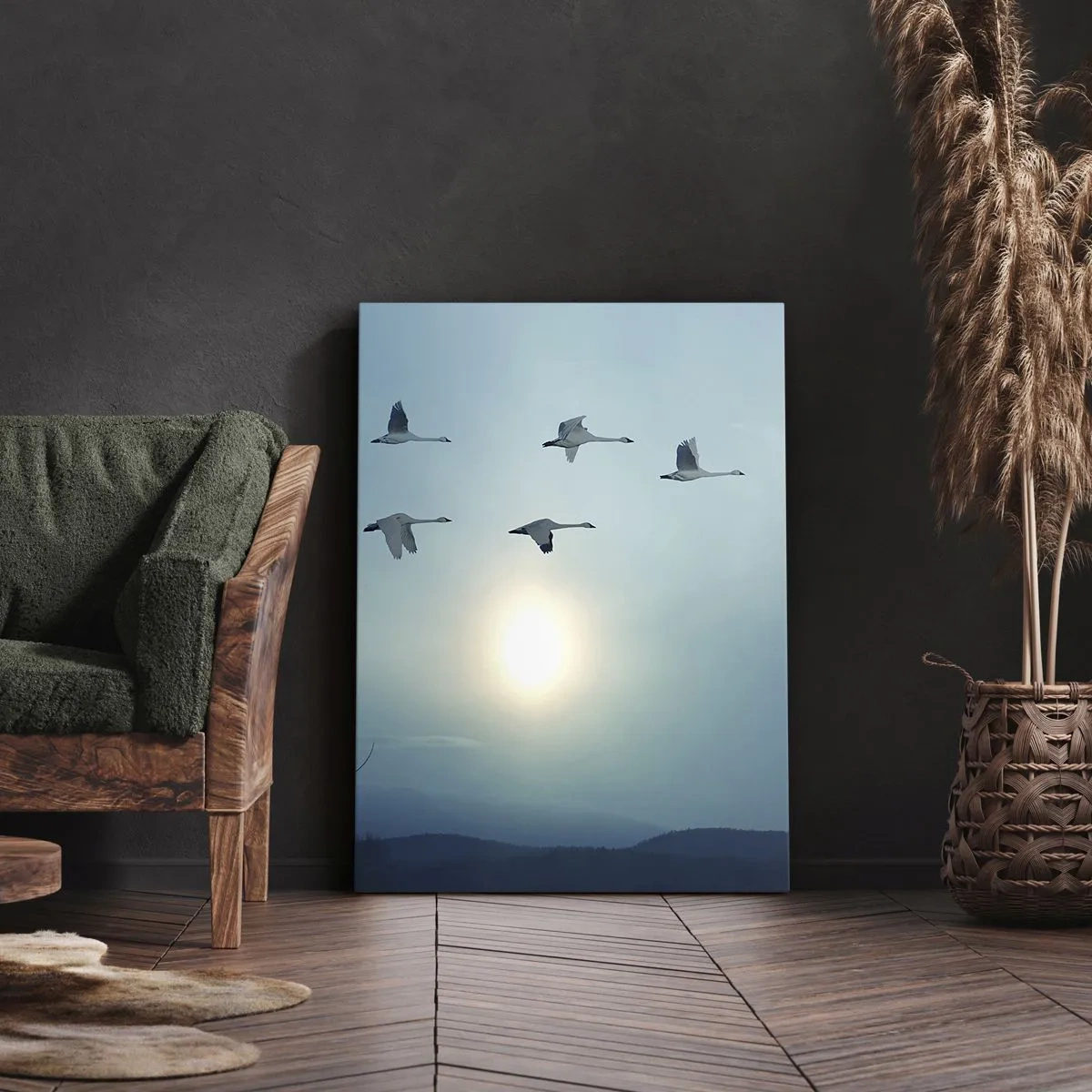 Impression sur toile - Image sur toile - Dis au revoir à l'été pour un an - 45x80 cm