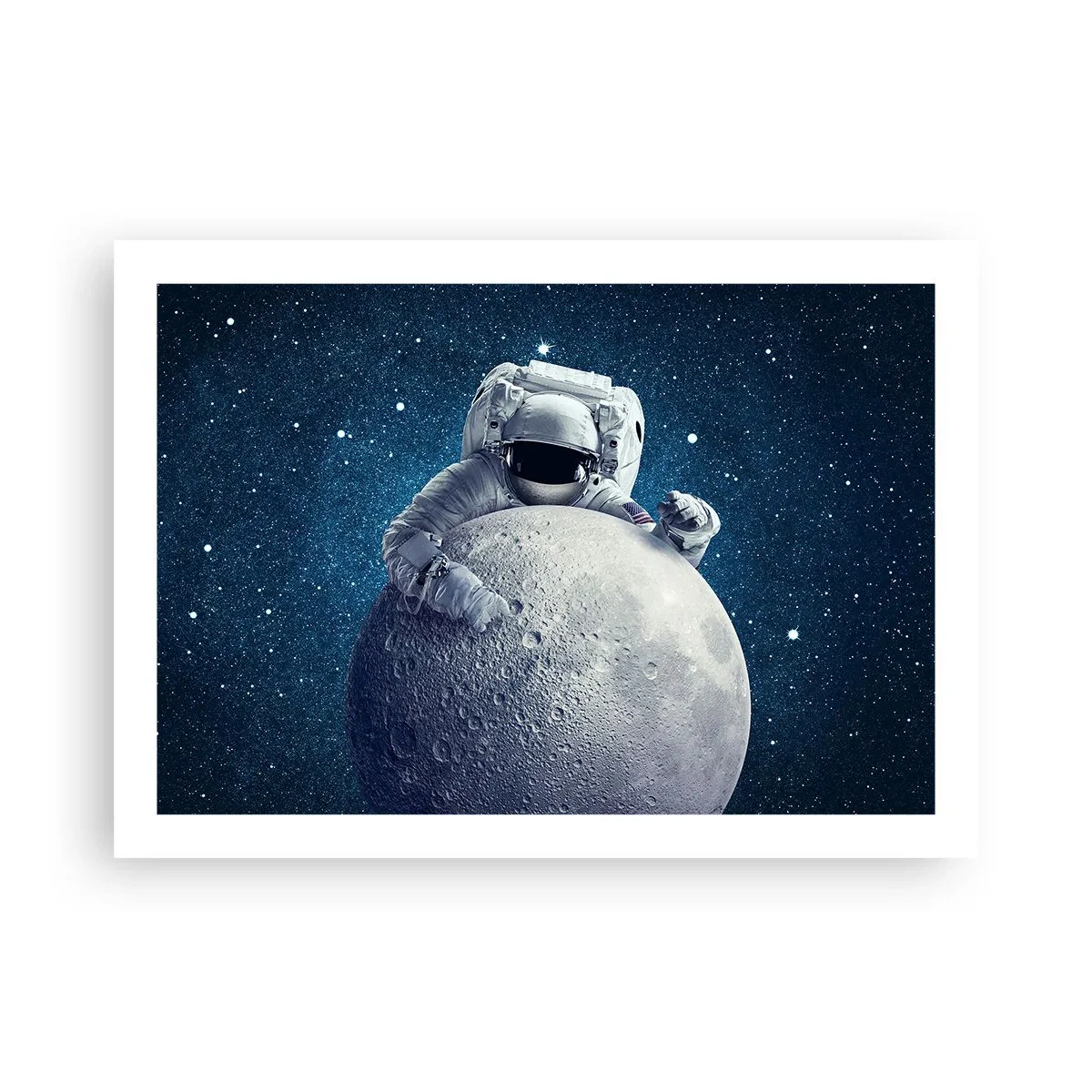 Affiche - Poster - Comique de l'espace - 70x50 cm