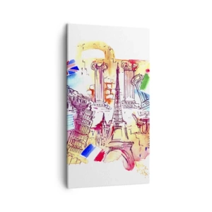 Impression sur toile - Image sur toile - Tournée européenne - 45x80 cm