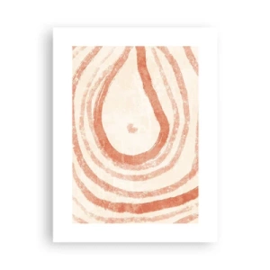 Affiche - Poster - Cercles de corail – composition - 30x40 cm