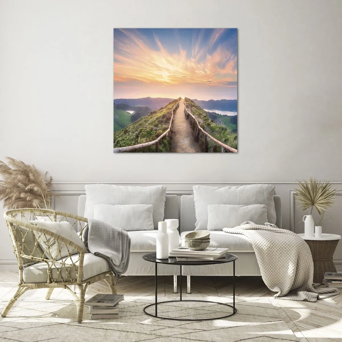 Impression sur verre - Image sur verre - Proche du ciel - 30x30 cm