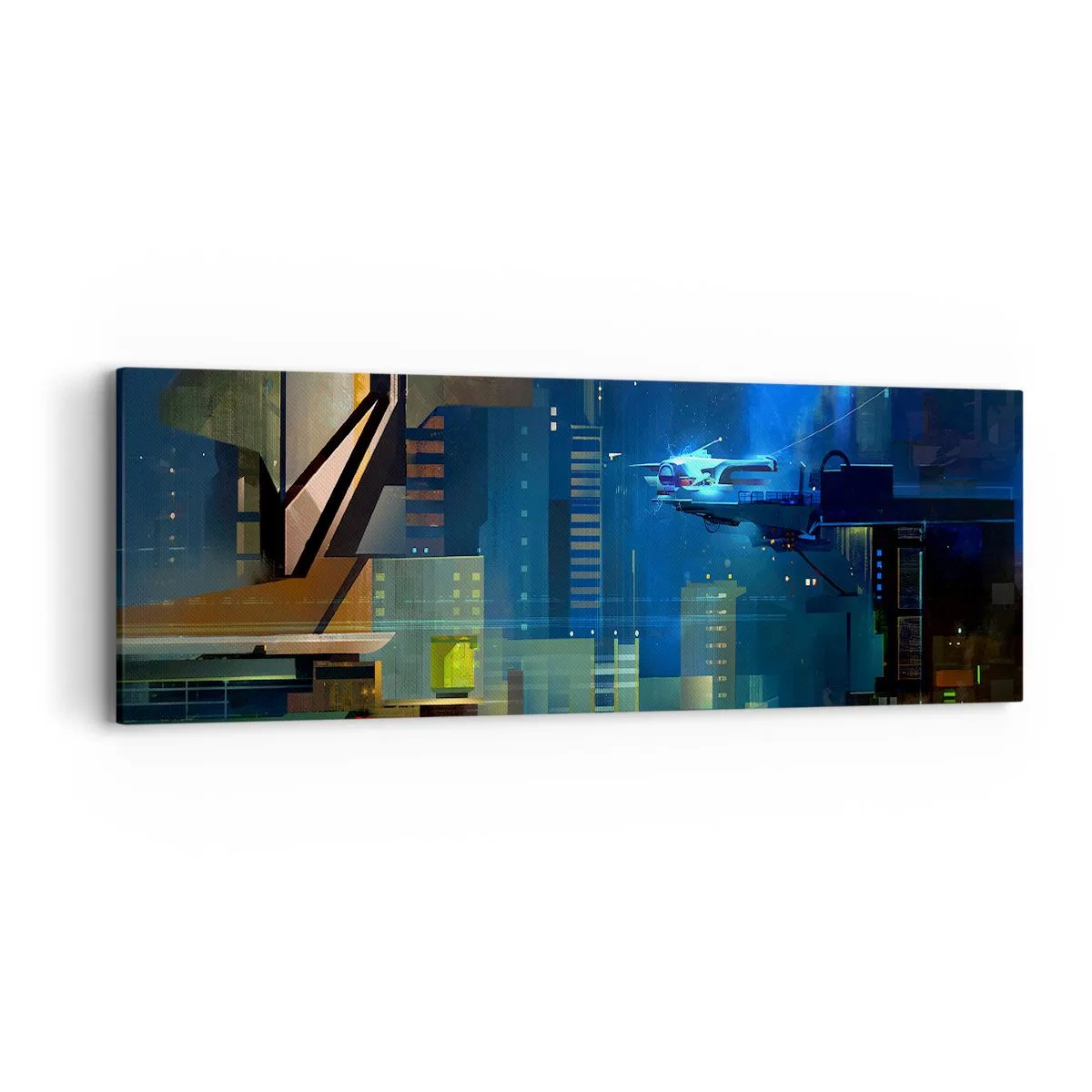 Impression sur toile - Image sur toile - Dans le futur proche - 90x30 cm