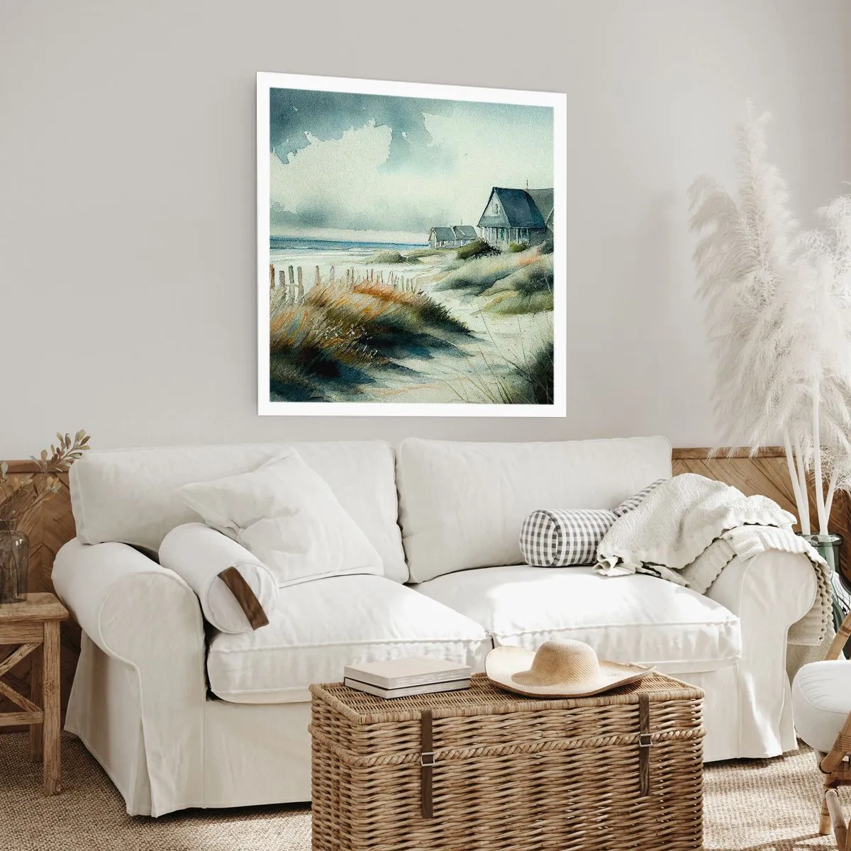 Affiche - Poster - Loin de l'agitation - 50x50 cm