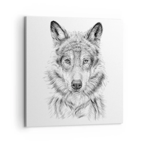 Impression sur toile - Image sur toile - Un leader né - 60x60 cm