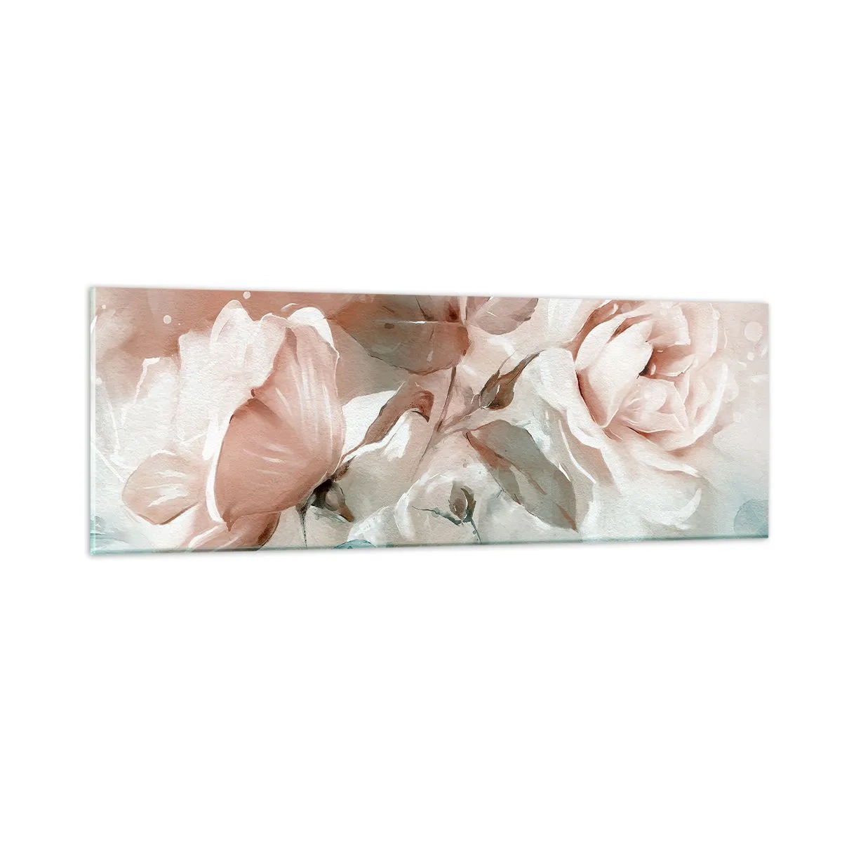 Impression sur verre - Image sur verre - L'esprit du romantisme - 90x30 cm