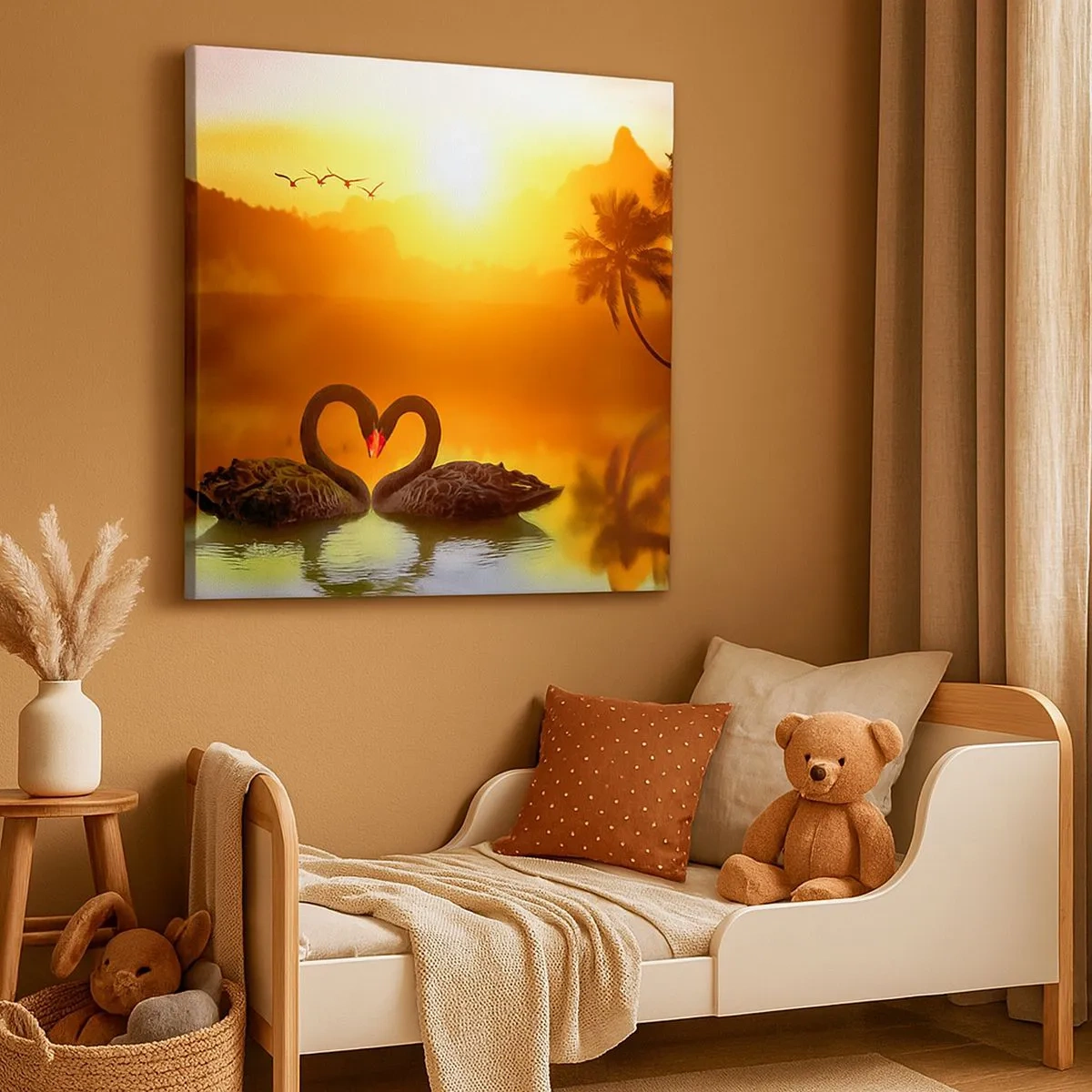 Impression sur toile - Image sur toile - Tout va ensemble - 30x30 cm