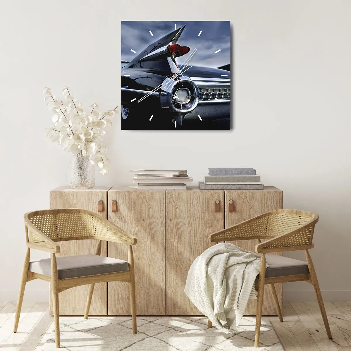 Horloge murale - Pendule murale - C'est exactement pourquoi c'est beau ! - 40x40 cm