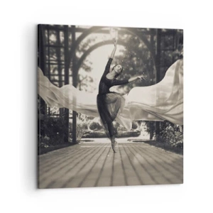 Impression sur toile - Image sur toile - La danse de l'esprit jardin - 50x50 cm