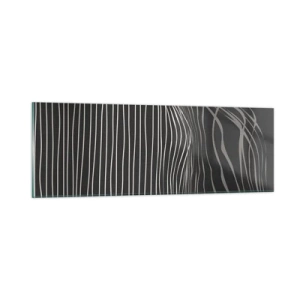 Impression sur verre - Image sur verre - Rythme et accent - 90x30 cm