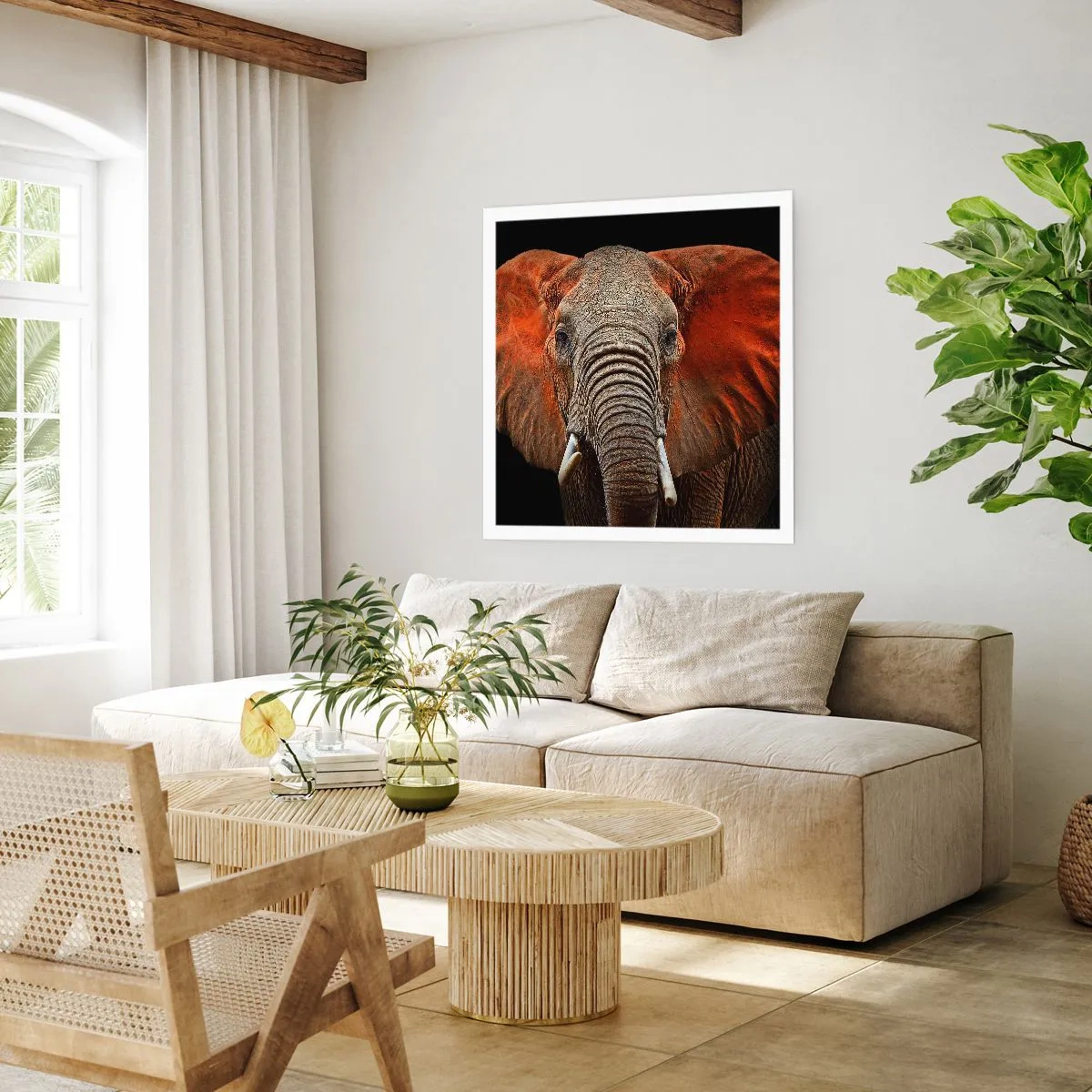 Affiche - Poster - Je suis sauvage, et toi? - 40x40 cm