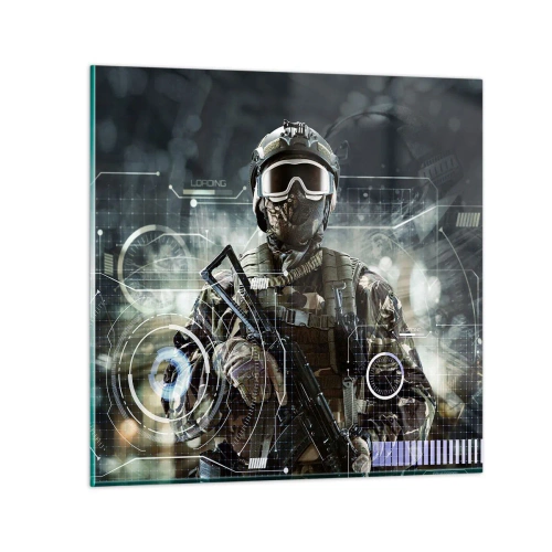 Impression sur verre - Image sur verre - Puissance sans limite - 40x40 cm