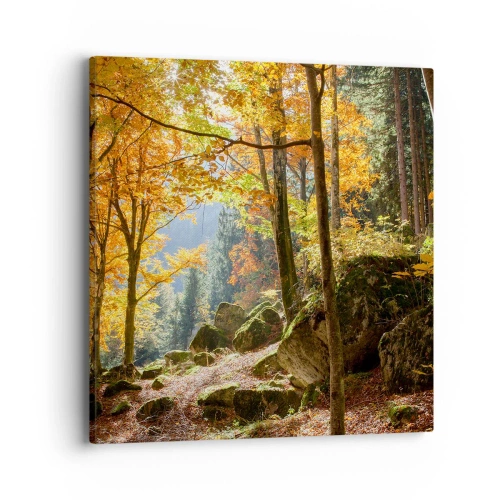 Impression sur toile - Image sur toile - Il est temps de se détendre - 40x40 cm