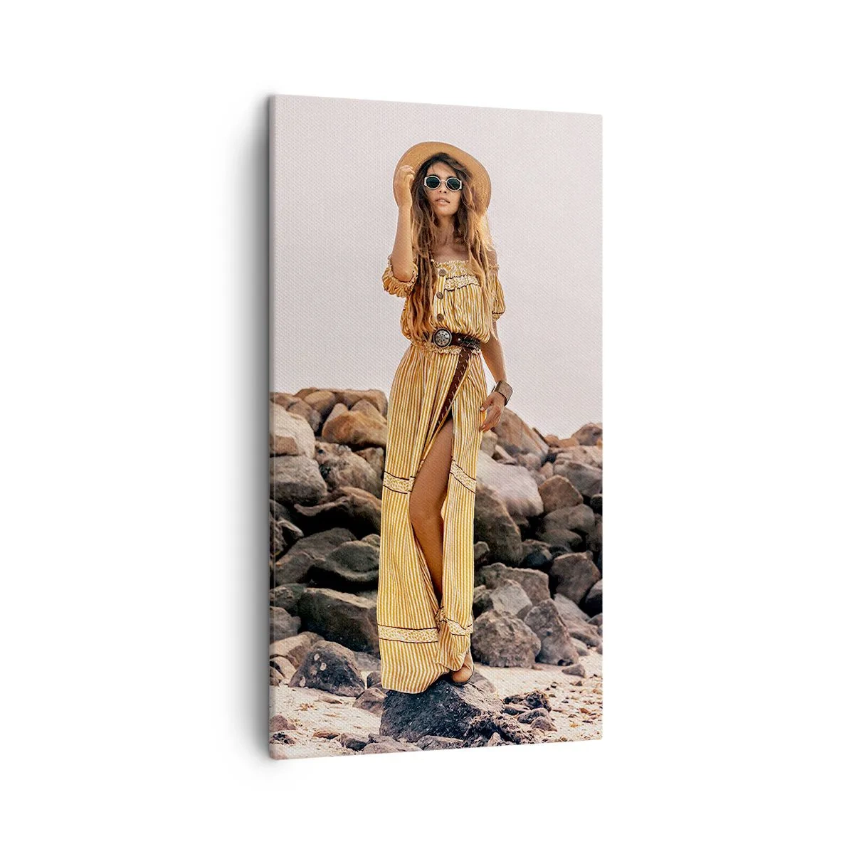 Impression sur toile - Image sur toile - La magie des pierres - 45x80 cm