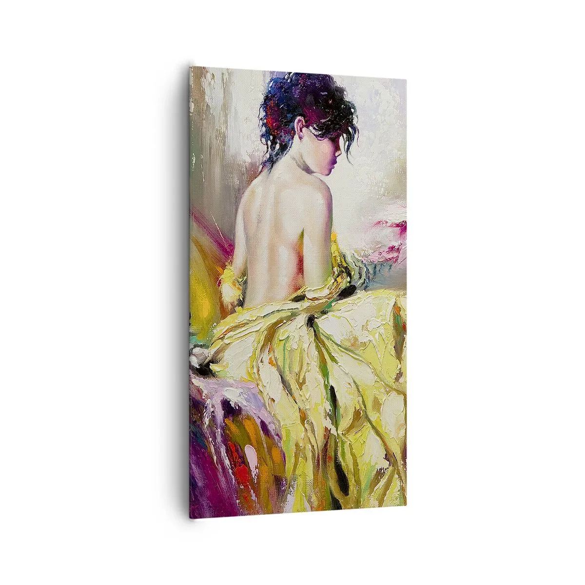Impression sur toile - Image sur toile - Entre les lèvres et le bord de la tasse - 65x120 cm