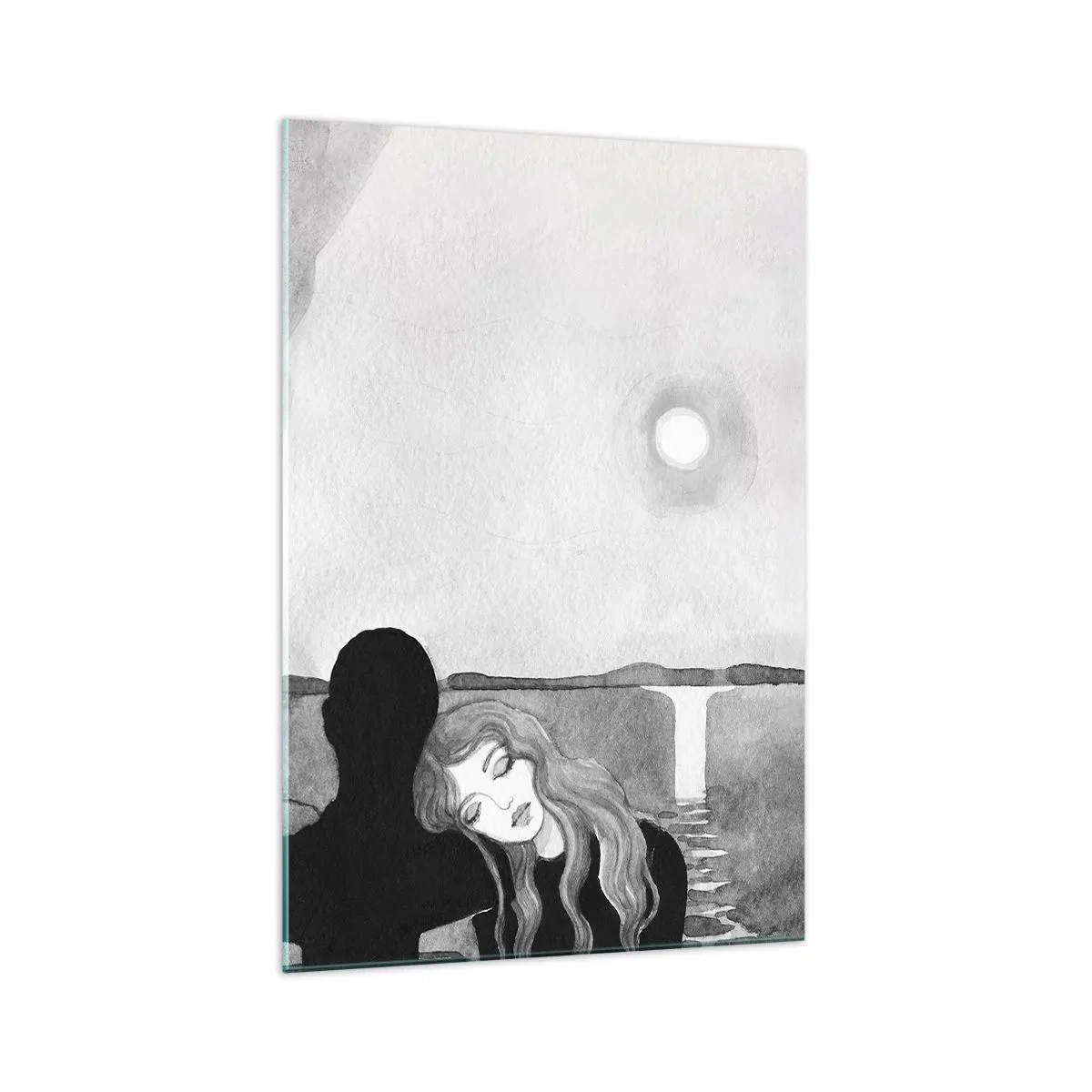 Impression sur verre - Image sur verre - Toujours un secret - 70x100 cm