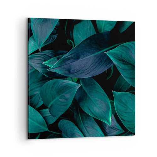 Impression sur toile - Image sur toile - le vert lui-même - 50x50 cm