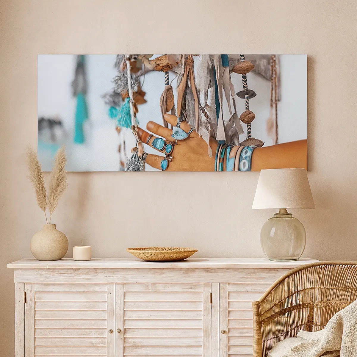 Impression sur toile - Image sur toile - Trésor local - 30x30 cm