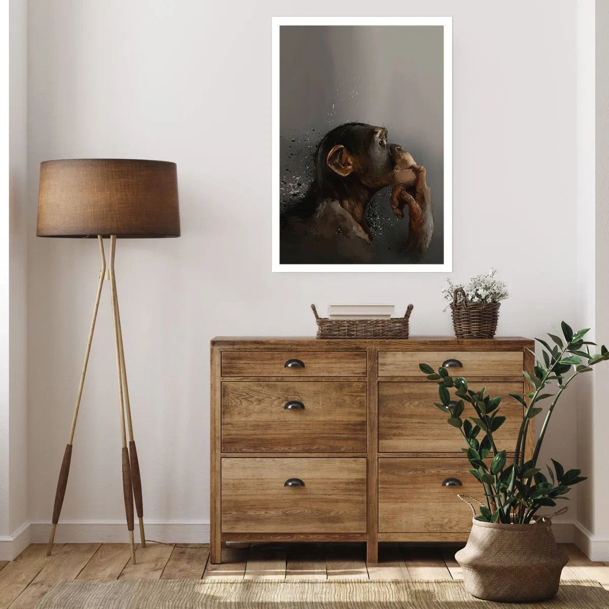 Affiche - Poster - Certainement un penseur - 30x40 cm