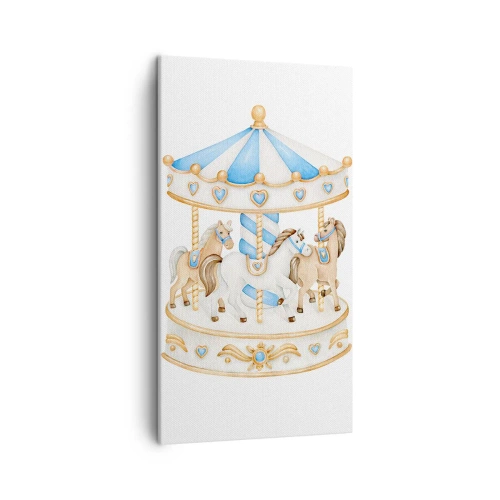 Impression sur toile - Image sur toile - Douce enfance - 45x80 cm