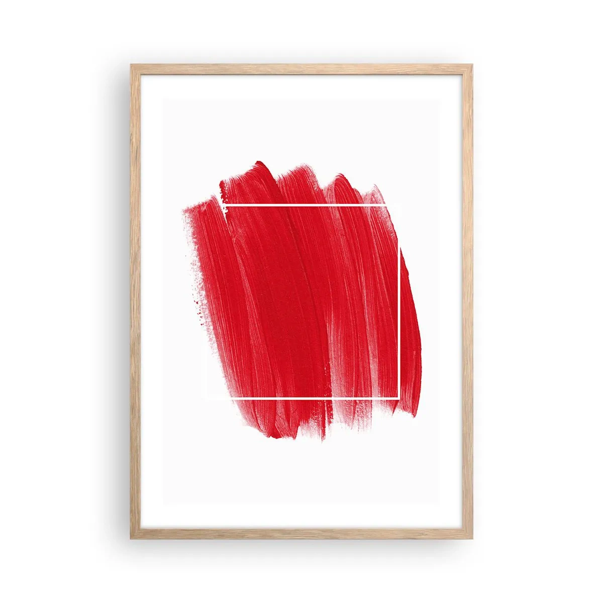 Affiche dans un chêne clair - Poster - En dehors du cadre - 50x70 cm