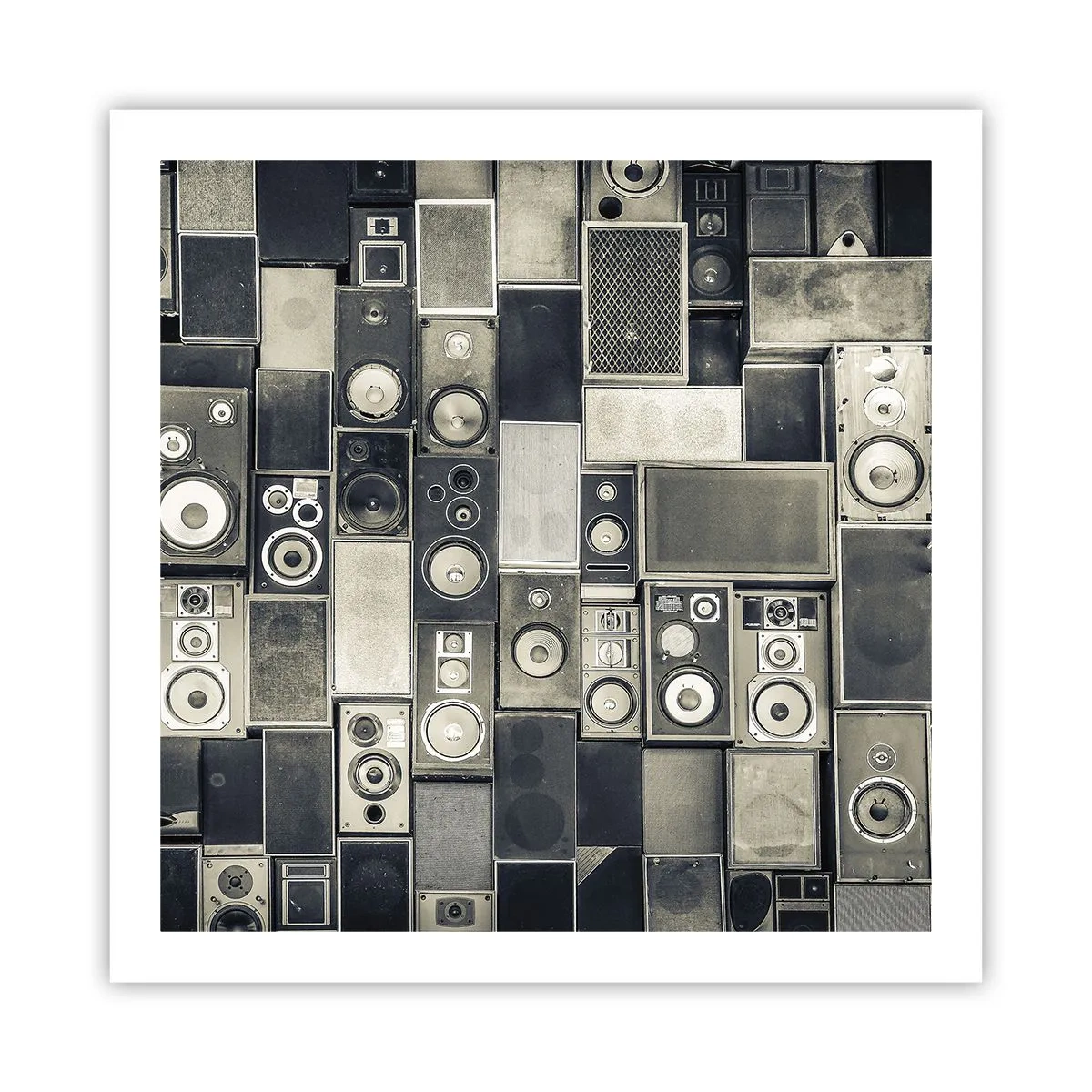 Affiche - Poster - Tout va bien - 60x60 cm