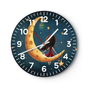 Horloge murale - Pendule murale - Il était une fois... - 30x30 cm