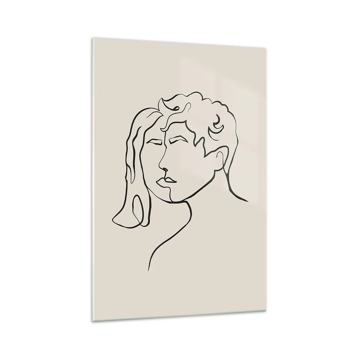 Impression sur verre - Image sur verre - Et l'unité est apparue - 70x100 cm