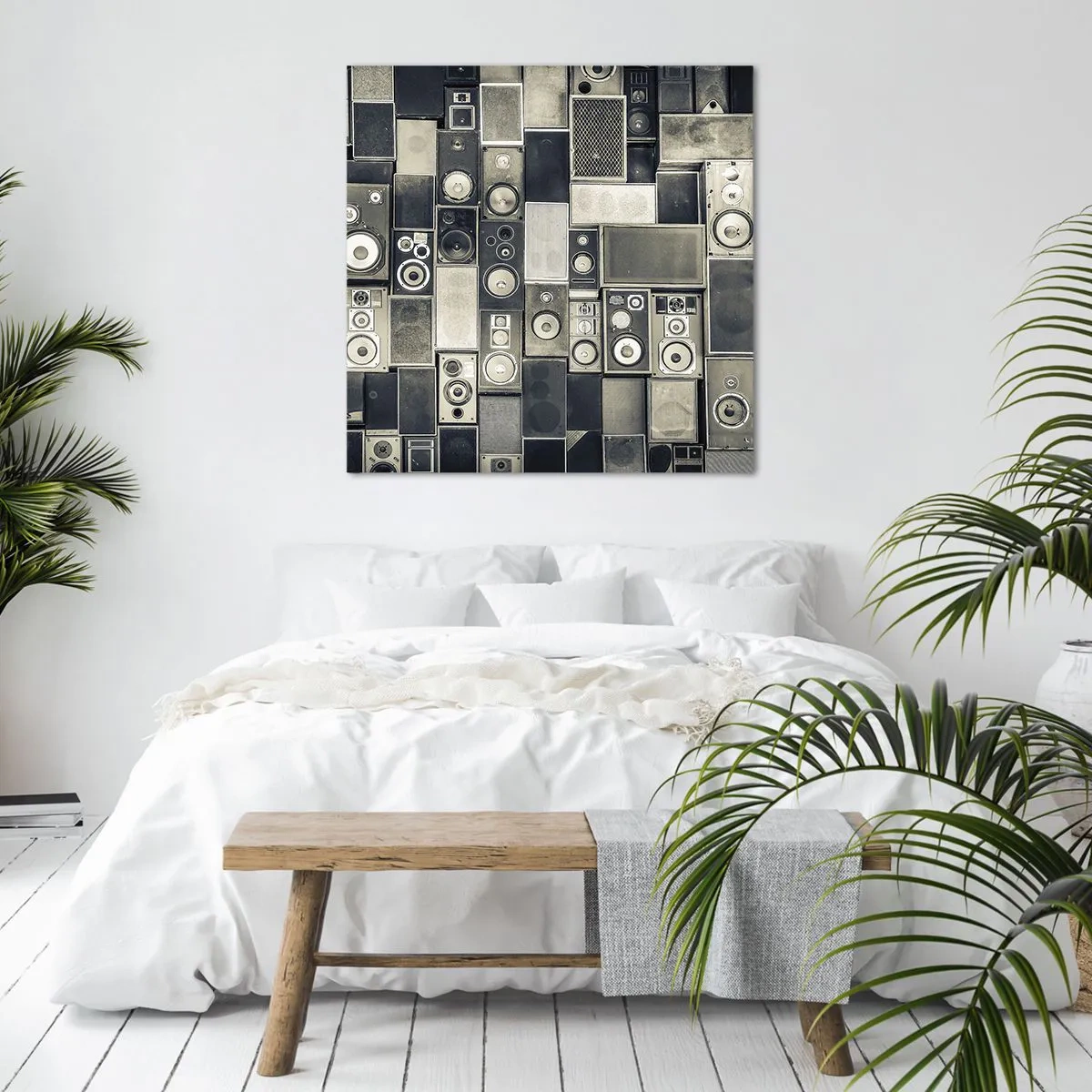 Impression sur toile - Image sur toile - Tout va bien - 30x30 cm