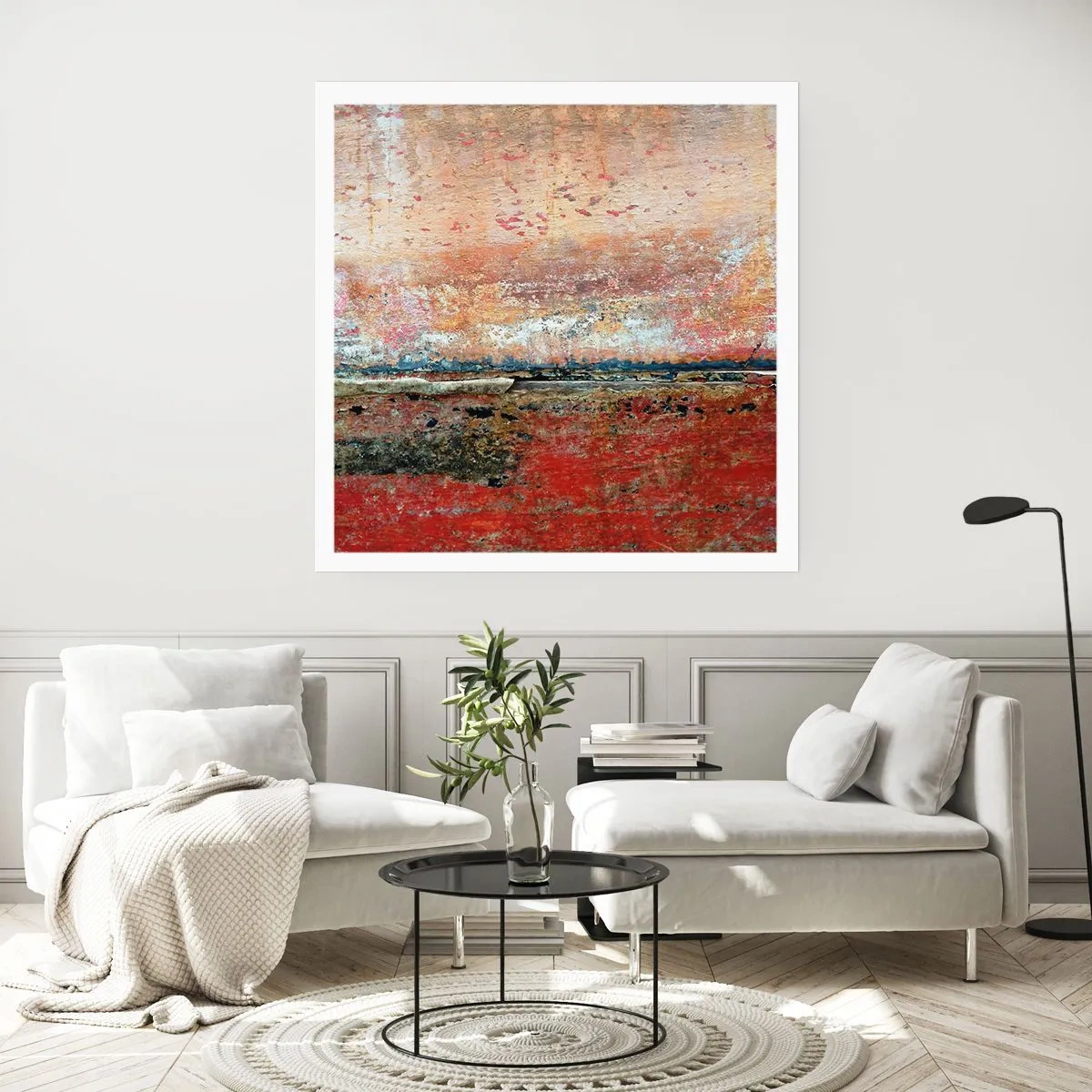 Affiche - Poster - C'est peut-être la mer - 60x60 cm