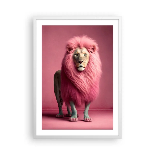 Affiche dans un cadre blanc - Poster - Et tu n'as plus peur - 50x70 cm