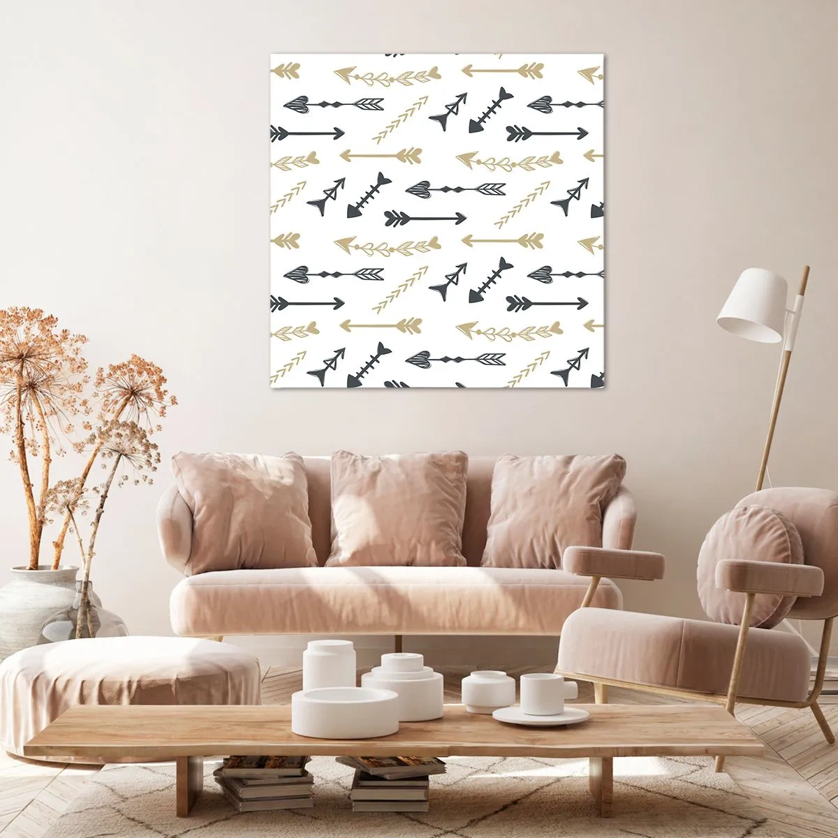 Impression sur toile - Image sur toile - Le rêve de l'archer - 50x50 cm