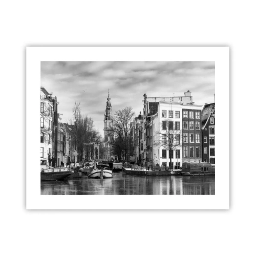 Affiche - Poster - Climat d'Amsterdam - 50x40 cm
