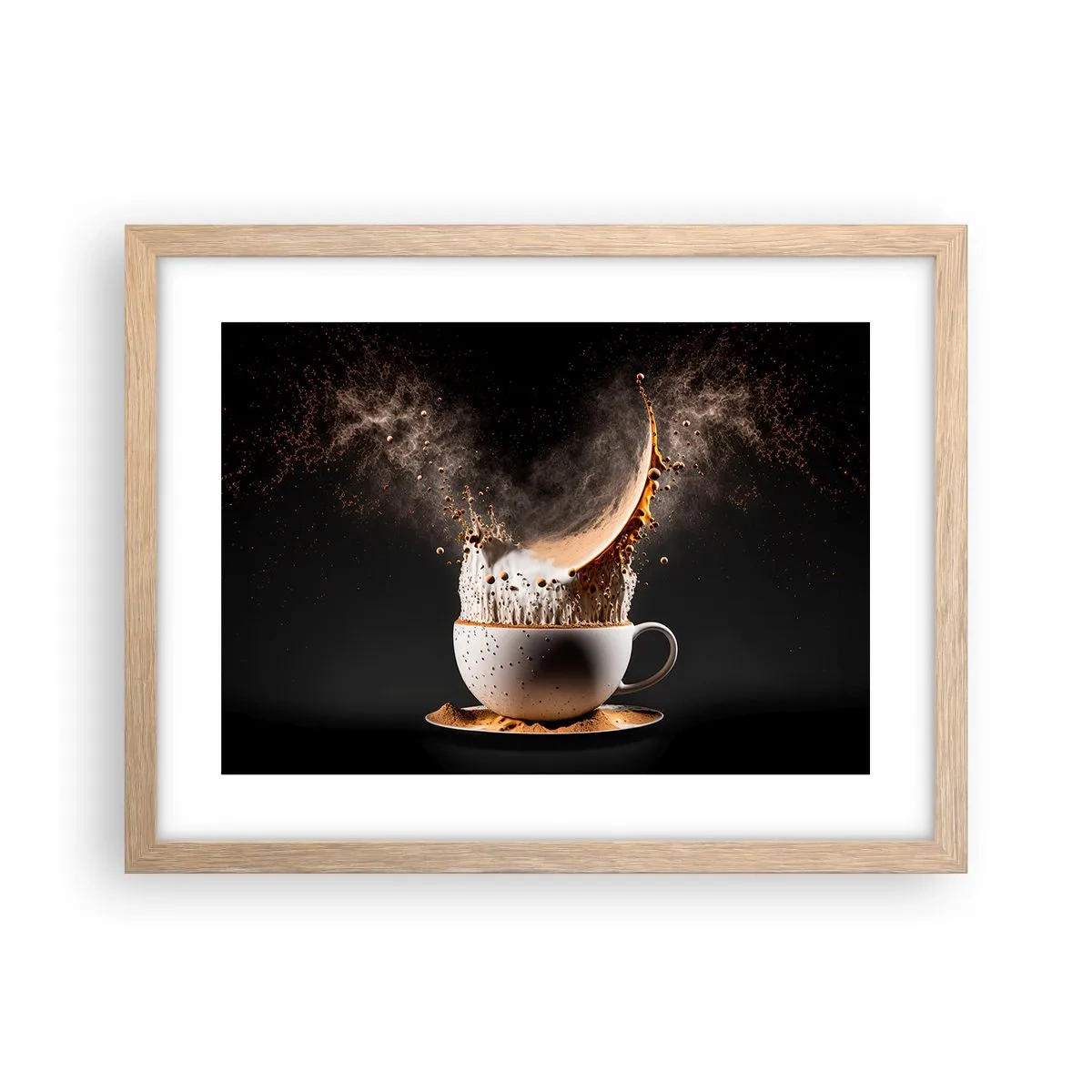 Affiche dans un chêne clair - Poster - Une explosion de saveur - 40x30 cm