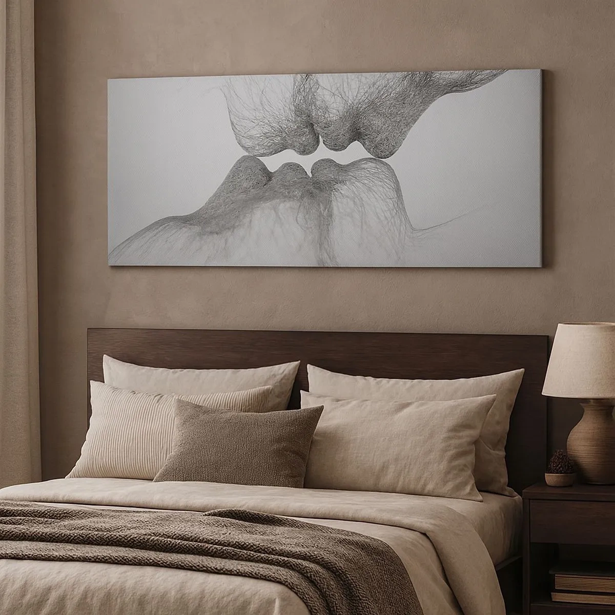 Impression sur toile - Image sur toile - La bise du vent - 100x40 cm