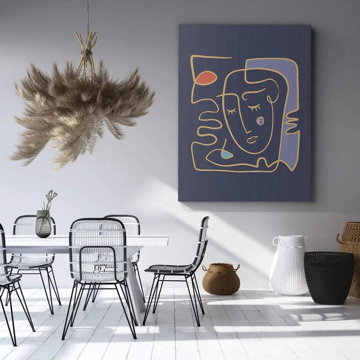 Impression sur toile - Image sur toile - En réflexion - 55x100 cm