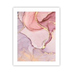 Affiche - Poster - Caresse de couleurs - 40x50 cm