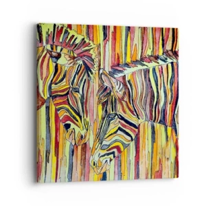 Impression sur toile - Image sur toile - Et donc toi aussi... - 40x40 cm