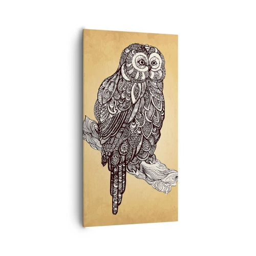 Impression sur toile - Image sur toile - Ornements complexes de sagesse - 65x120 cm