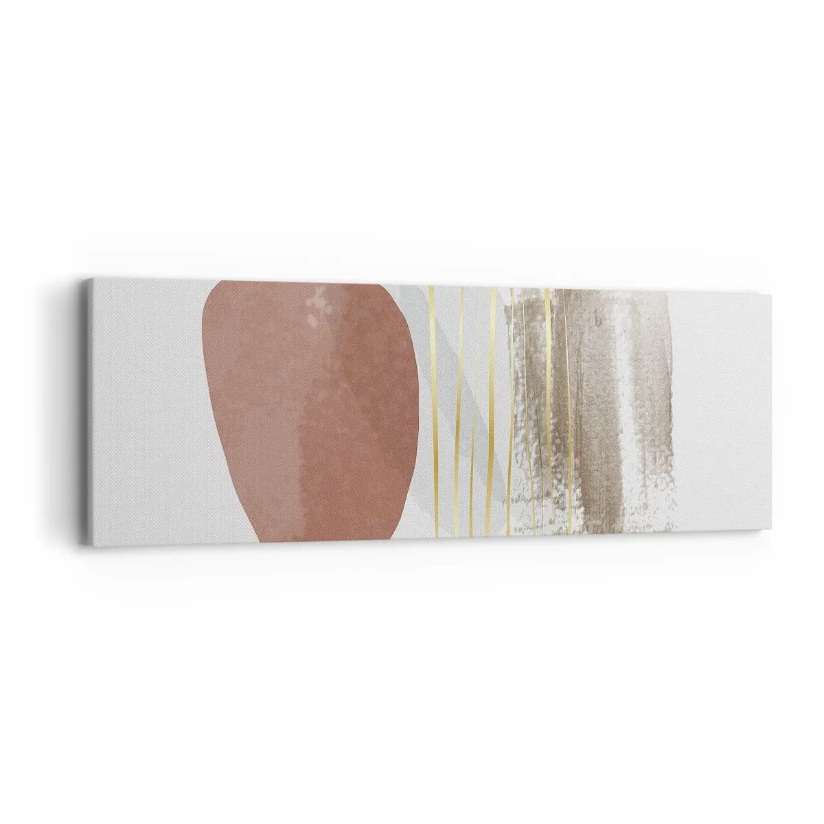 Impression sur toile - Image sur toile - Colonnade abstraite - 90x30 cm