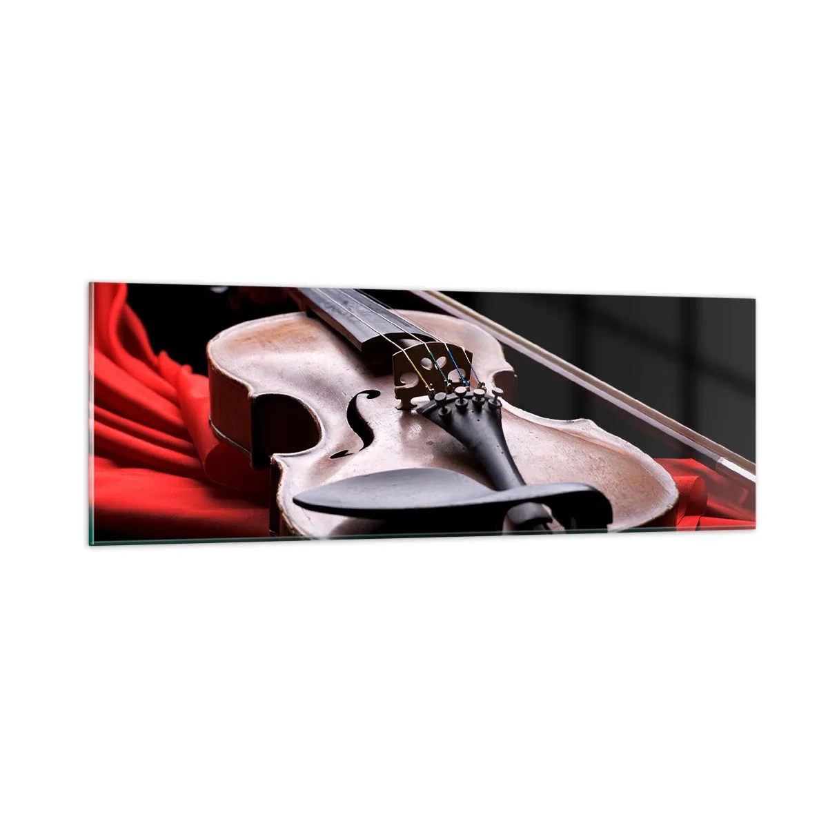 Impression sur verre - Image sur verre - Musique des sentiments - 90x30 cm